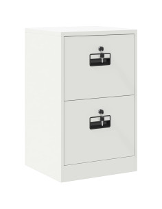 Armadio per File con cassetto Bianco 44 x 50 x 106.5 cm 2