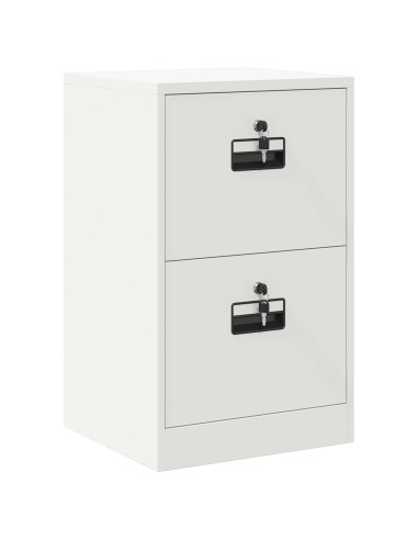Armadio per File con cassetto Bianco 44 x 50 x 106.5 cm