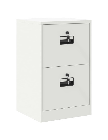 Armadio per File con cassetto Bianco 44 x 50 x 106.5 cm