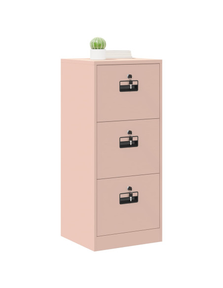 Armadio per File con cassetto Rosa 44 x 50 x 106.5 cm