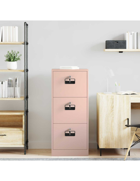 Armadio per File con cassetto Rosa 44 x 50 x 106.5 cm
