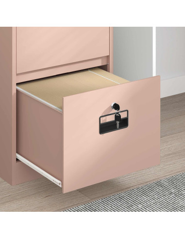 Armadio per File con cassetto Rosa 44 x 50 x 106.5 cm