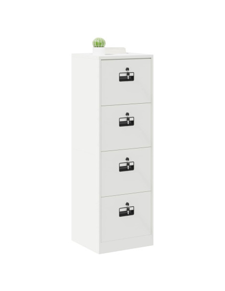 Armadio per File con cassetto Bianco 44 x 50 x 106.5 cm