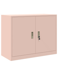 Armadio Rosa 90 x 40 x 70 cm Acciaio 2