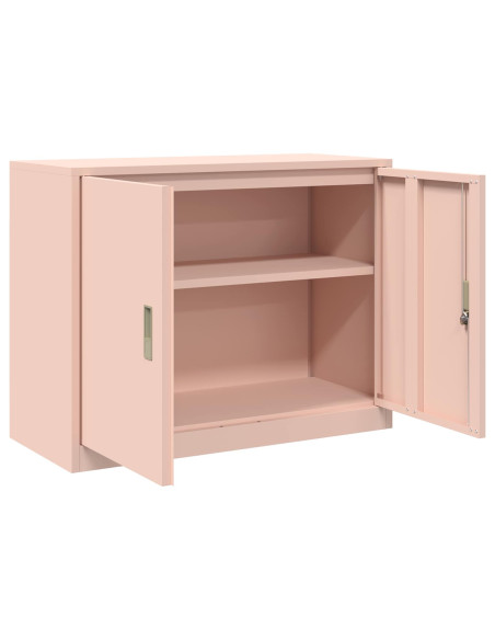 Armadio Rosa 90 x 40 x 70 cm Acciaio