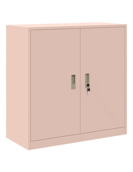 Armadio Rosa 90 x 40 x 90 cm Acciaio