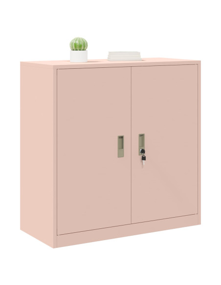 Armadio Rosa 90 x 40 x 90 cm Acciaio