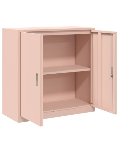 Armadio Rosa 90 x 40 x 90 cm Acciaio