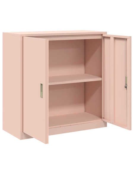 Armadio Rosa 90 x 40 x 90 cm Acciaio