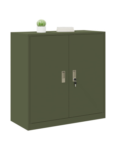 Armadio Verde oliva 90 x 40 x 90 cm Acciaio