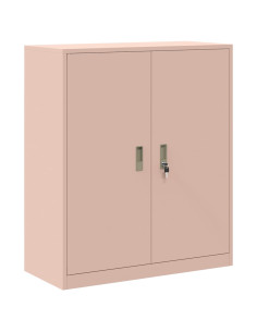 Armadio Rosa 90 x 40 x 105 cm Acciaio 2