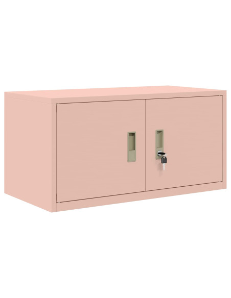 Armadio Rosa 80 x 40 x 40 cm Acciaio