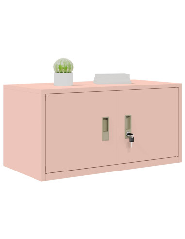 Armadio Rosa 80 x 40 x 40 cm Acciaio