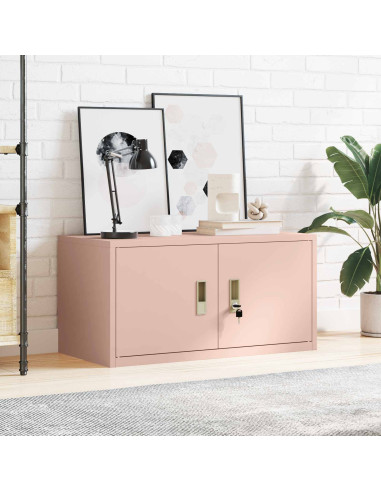 Armadio Rosa 80 x 40 x 40 cm Acciaio