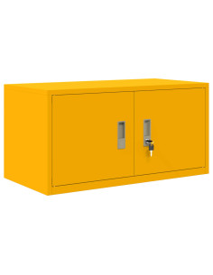 Armadio Giallo senape 80 x 40 x 40 cm Acciaio 2