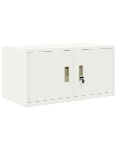 Armadio Bianco 80 x 40 x 40 cm Acciaio
