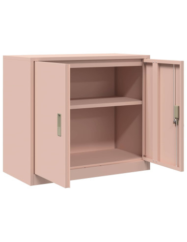 Armadio Rosa 80 x 40 x 70 cm Acciaio