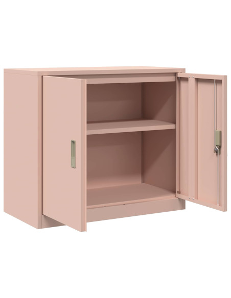Armadio Rosa 80 x 40 x 70 cm Acciaio
