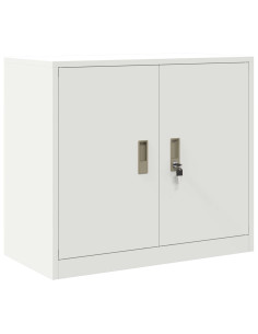 Armadio Bianco 80 x 40 x 70 cm Acciaio 2