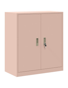 Armadio Rosa 80 x 40 x 90 cm Acciaio 2