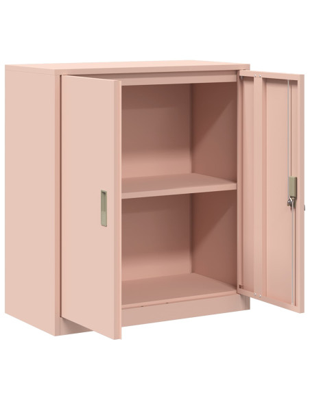 Armadio Rosa 80 x 40 x 90 cm Acciaio