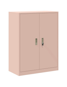 Armadio Rosa 80 x 40 x 105 cm Acciaio 2