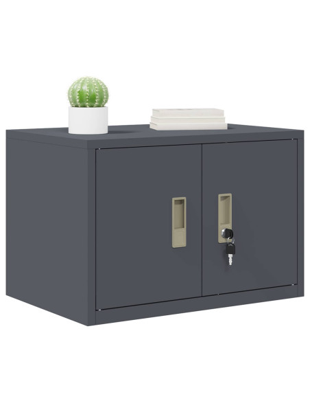 Armadio Antracite 60 x 40 x 40 cm Acciaio