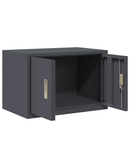 Armadio Antracite 60 x 40 x 40 cm Acciaio