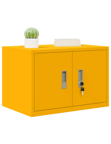 Armadio Giallo senape 60 x 40 x 40 cm Acciaio
