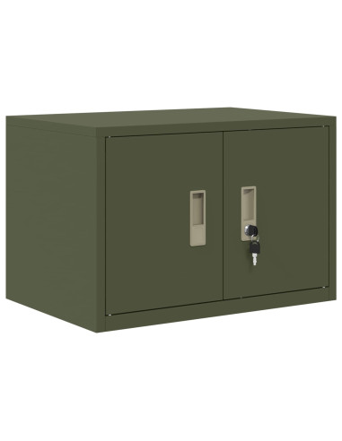 Armadio Verde oliva 60 x 40 x 40 cm Acciaio