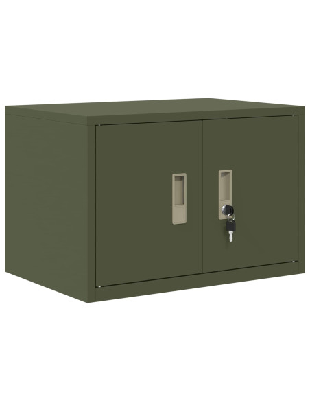 Armadio Verde oliva 60 x 40 x 40 cm Acciaio