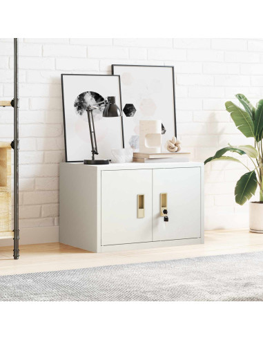 Armadio Bianco 60 x 40 x 40 cm Acciaio