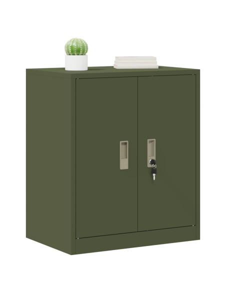 Armadio Verde oliva 60 x 40 x 70 cm Acciaio