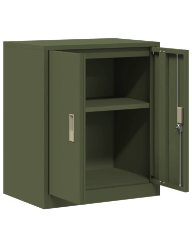 Armadio Verde oliva 60 x 40 x 70 cm Acciaio