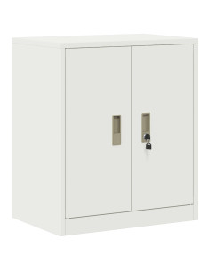 Armadio Bianco 60 x 40 x 70 cm Acciaio 2