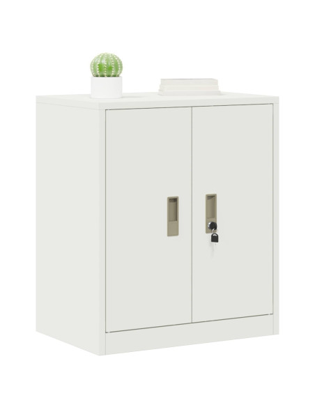 Armadio Bianco 60 x 40 x 70 cm Acciaio