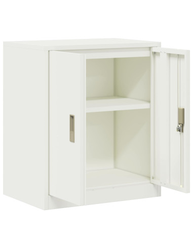 Armadio Bianco 60 x 40 x 70 cm Acciaio