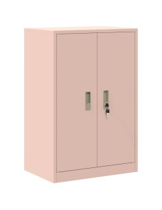 Armadio Rosa 60 x 40 x 90 cm Acciaio 2