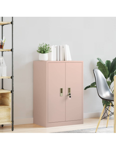 Armadio Rosa 60 x 40 x 90 cm Acciaio