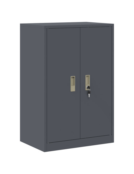 Armadio Antracite 60 x 40 x 90 cm Acciaio