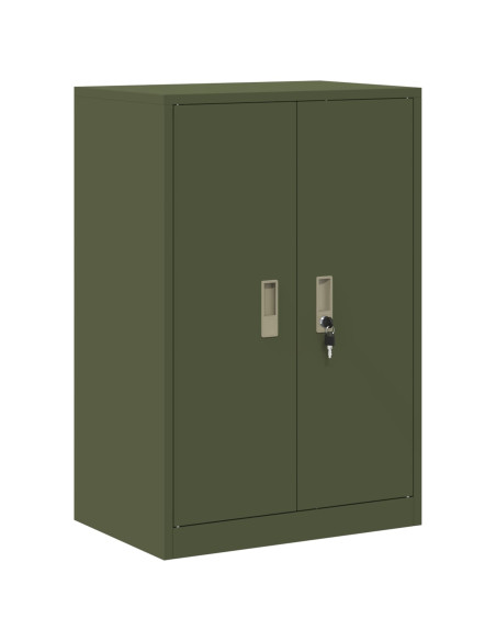 Armadio Verde oliva 60 x 40 x 90 cm Acciaio