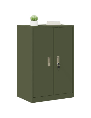 Armadio Verde oliva 60 x 40 x 90 cm Acciaio
