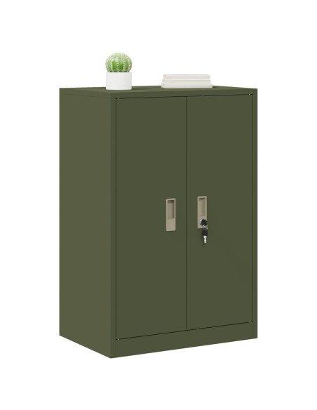 Armadio Verde oliva 60 x 40 x 90 cm Acciaio