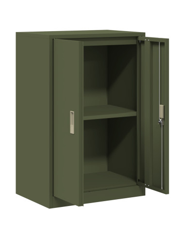 Armadio Verde oliva 60 x 40 x 90 cm Acciaio