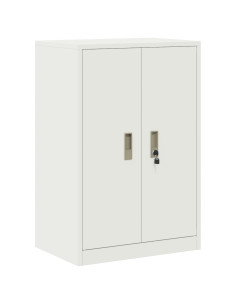 Armadio Bianco 60 x 40 x 90 cm Acciaio 2