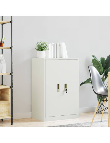 Armadio Bianco 60 x 40 x 90 cm Acciaio