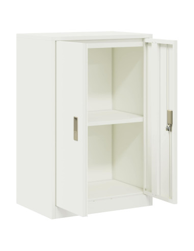 Armadio Bianco 60 x 40 x 90 cm Acciaio