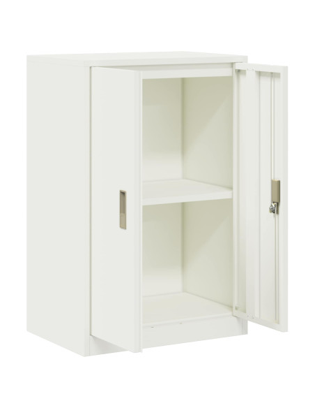 Armadio Bianco 60 x 40 x 90 cm Acciaio