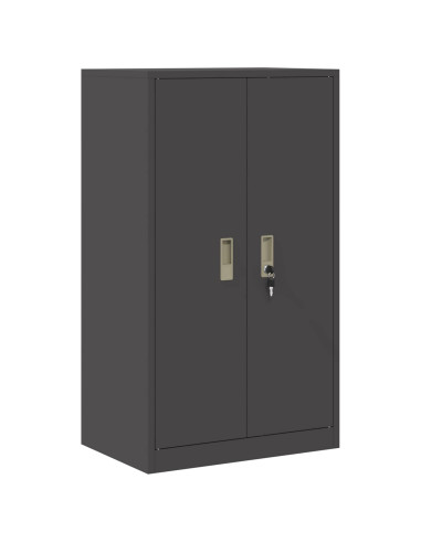 Armadio Nero 60 x 40 x 105 cm Acciaio