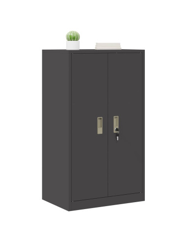 Armadio Nero 60 x 40 x 105 cm Acciaio